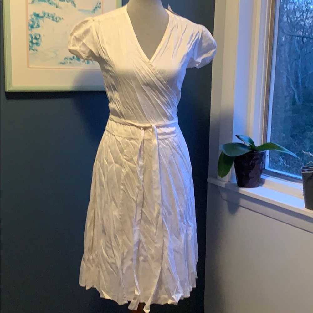 Calypso 100% Silk wrap multi way dress XS